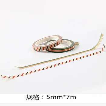 

10 Pcs/bag Kawaii Washi Tape Cute Masking Tape DIY Scrapbooking Diary Decorative Adhesive Tapes School Office Stationery Sticker