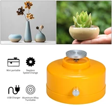Керамическая колесная машина USB Mini 4,3 см, Электрический поворотный стол, ручная работа, глиняная метательная керамическая машина для рукоделия