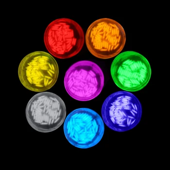 

JIGUOOR 1pc 1.5x6mmTrit Vials Tritium Multicolor Self-luminou Bicycle Mini night Light Tube Accessories Fairy Lighting Accessory