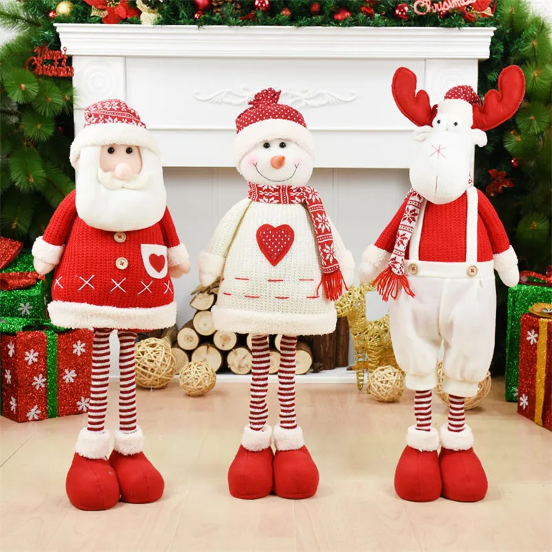 

Lovers Family Friends Festival New Year Birthday Gift Retractable Stand Figures Wedding Christmas Decoration for Home Doll Natal