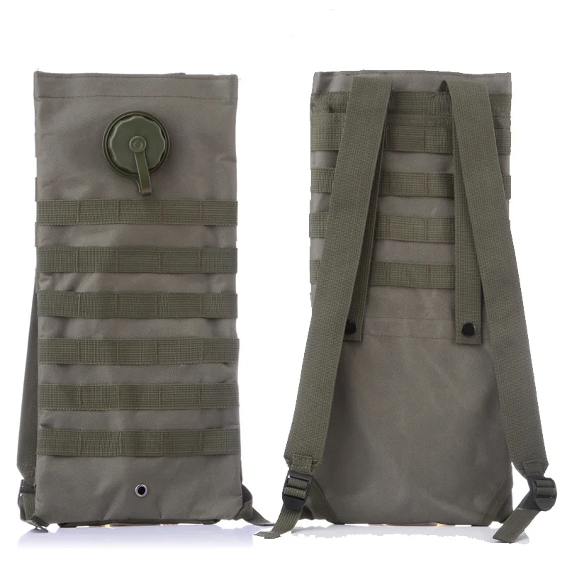 2.5L тактический военный MOLLE гидратационный рюкзак для походов на открытом воздухе, походный гидратационный рюкзак для велосипеда, верблюжьего пузыря