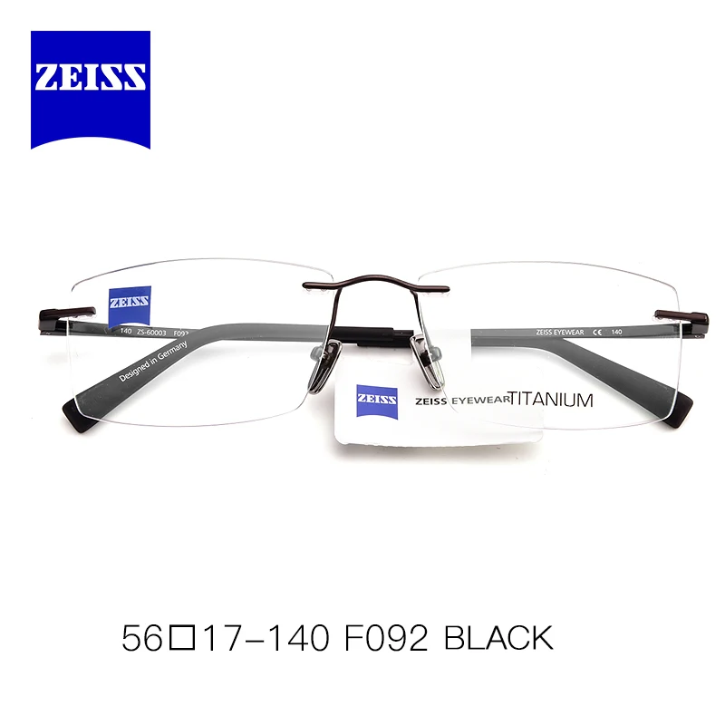 ZEISS Occhiali Senza Montatura Frame Frame Uomini Miopia Piazza Miopi Occhiali  Da Vista Montatura da vista In Titanio Occhiali Da Vista Frames Uomo  ZS60003|Men's Eyewear Frames| - AliExpress