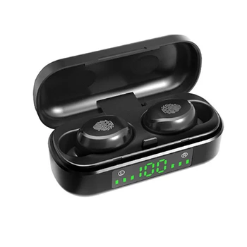 

Wireless Bluetooth Touch Headphones HIFI Mini Sports Running Headphones Replacement for iOS/Android Phone Earphones