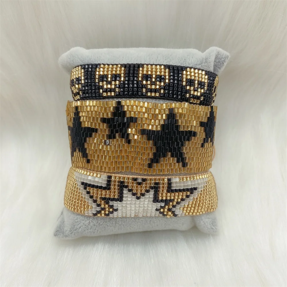 ZHONGVI Boho Women Bracelet Handmade MIYUKI Evil Eye Pulseras mujer Fashion Heart Bracelets Set Friendship Gifts Dropshipping