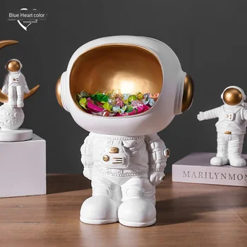 

Creative Astronaut Storage Ornaments Desktop Organize Crafts Decoration Cartoon Modern Home Living Room Astronaut Accessories