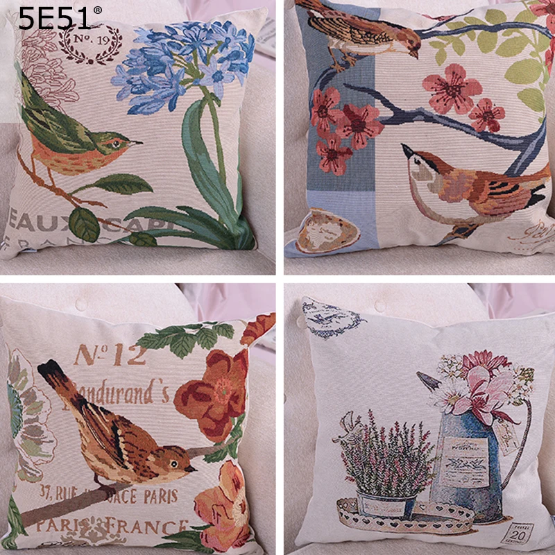 

Pillow fabric Dossal Backdrop jacquard cotton and linen 50cm/Many uses