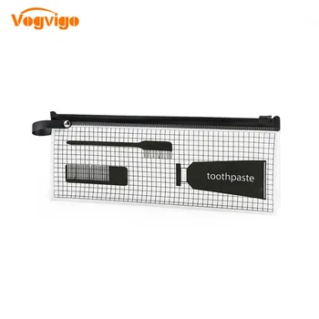 

VOGVIGO New Transparent Cosmetic Bag Waterproof Pouch Organizer Makeup Bags Women Travel Toiletry Case Accessories Bulk Supplies