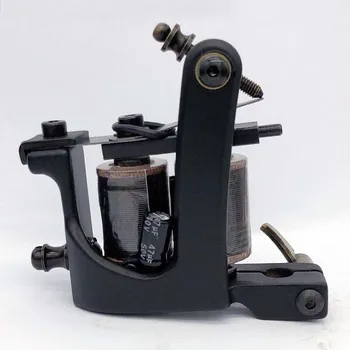 

Tattoo Machine Guns Cast Iron Liner and ShaderCoil Tattoo Machines Tattoo Gun 10 Wrap Coil for Tattoo Supplies Free shipping