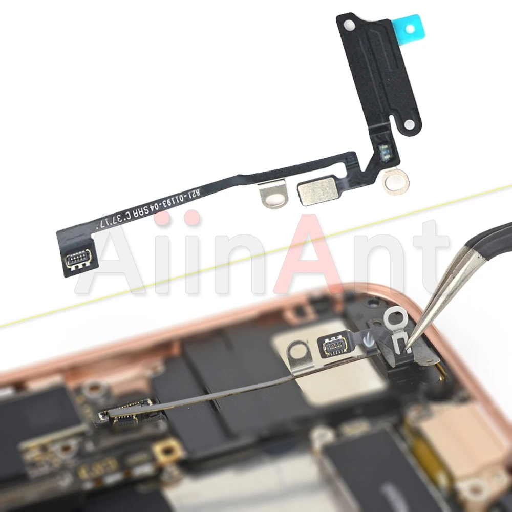 Оригинальный Для iPhone 7 8 Plus Wifi Bluetooth NFC Wi Fi gps сигнальная Антенна гибкий кабель