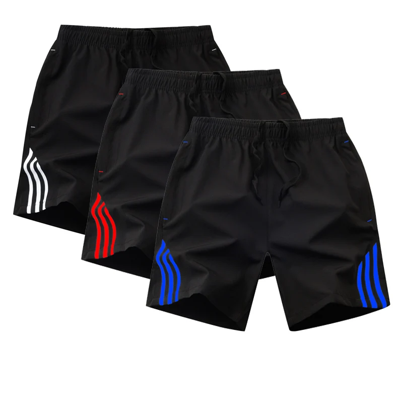 Летние мужские шорты для бега спортивная одежда дышащие спортивные с карманами S