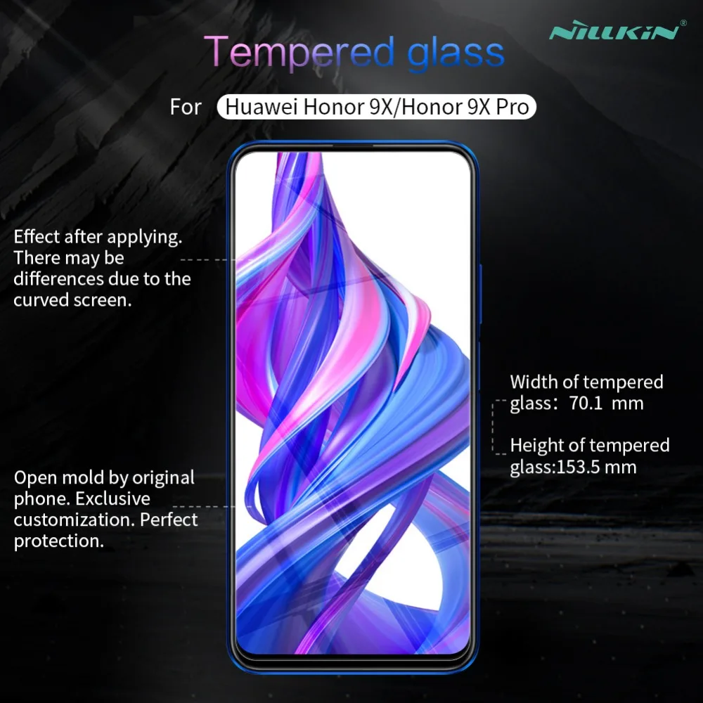 0,2 мм Защитное стекло для huawei 9X Nillkin H+ PRO Anti-Explosion Honor 9X PRO Закаленное стекло протектор экрана
