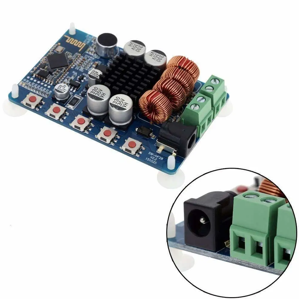 TPA3116 Bluetooth 4,0 два 2 канала 2x50 Вт стерео аудиоприемник усилитель мощности Модуль платы