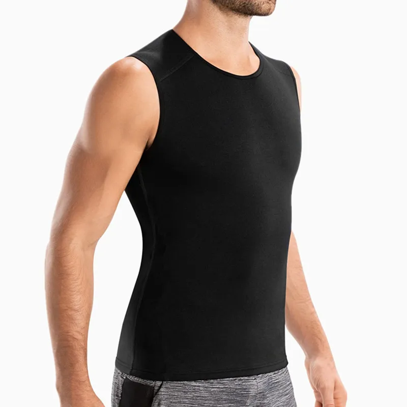 Хит, быстросохнущая Спортивная одежда для фитнеса, облегающие компрессионные футболки для бега, спортивные футболки для спортзала, топы для спортзала, Неопреновая рубашка для йоги, для мужчин