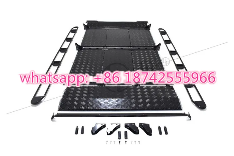 Г Класс w464 W463A G63 багажная стойка для w464 G350 G500 G63 багажник на крышу Высококачественная багажная стойка из нержавеющей стали для G wagon