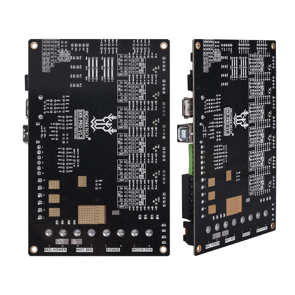 BIGTREETECH SKR PRO V1.2 плата управления TMC2209 TMC2208 UART TMC2130 SPI 32 бит 3D принтер запчасти