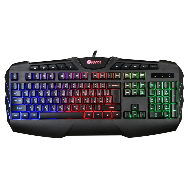 Клавиатура OKLICK 777G PSYCHO, черный