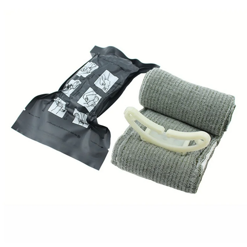

First Aid Hemostasis Emergency Elastic Bandage Sterilization Outdoor Urgent Tactics Rescue Tourniquet Tactical Bandage //