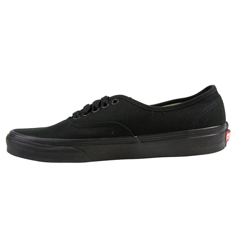 Оригинальные VANS Аутентичные пары моделей скейтбординга парусиновая обувь с низким берцем на шнуровке уличный стиль легкий прочный VN000EE3RED - Цвет: VN000EE3BKA