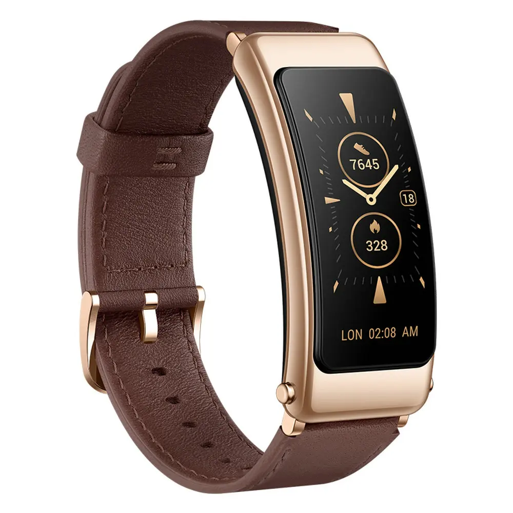 Смарт-браслет HUAWEI Talkband B6 Bluetooth 5 2 носимые спортивные браслеты экран 1 53 дюйма AMOLED