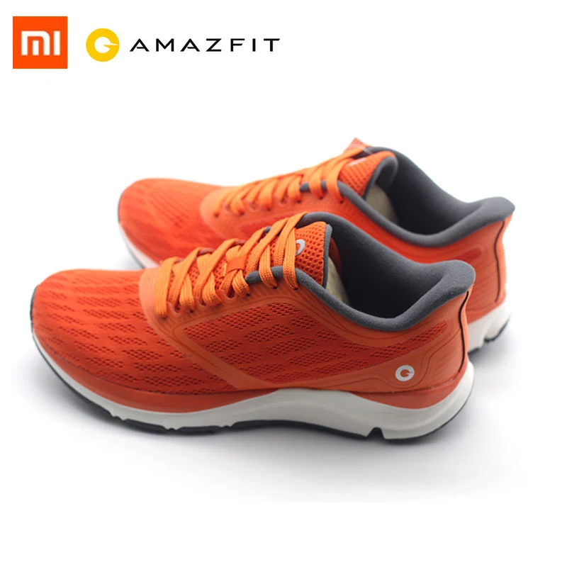 Men Orange 39 Xiaomi Amazfit Antelope светильник Смарт обувь Спорт на открытом воздухе Goodyear Резиновые дышащие кроссовки Pk Mijia 2 умный дом - Цвет: Men Orange 39