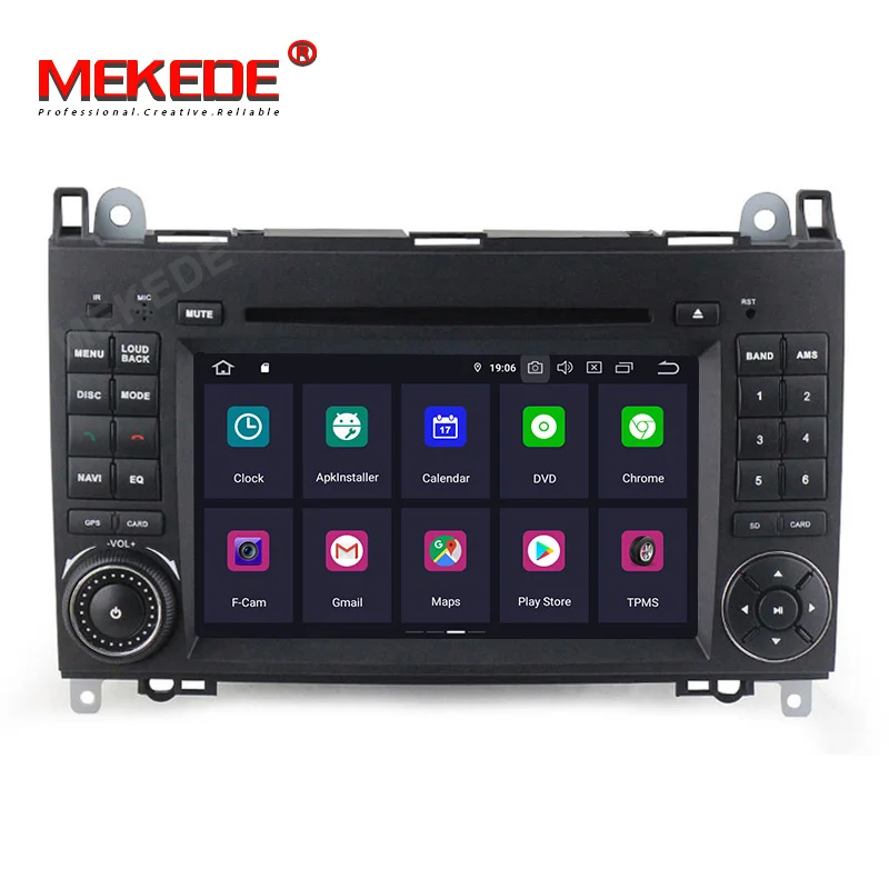 Top Android 9.0 For Mercedes Benz Sprinter B200 W209 W169 W169 B-class W245 B170 Vito W639 2 DIN Car DVD player Radio GPS multimedia 1