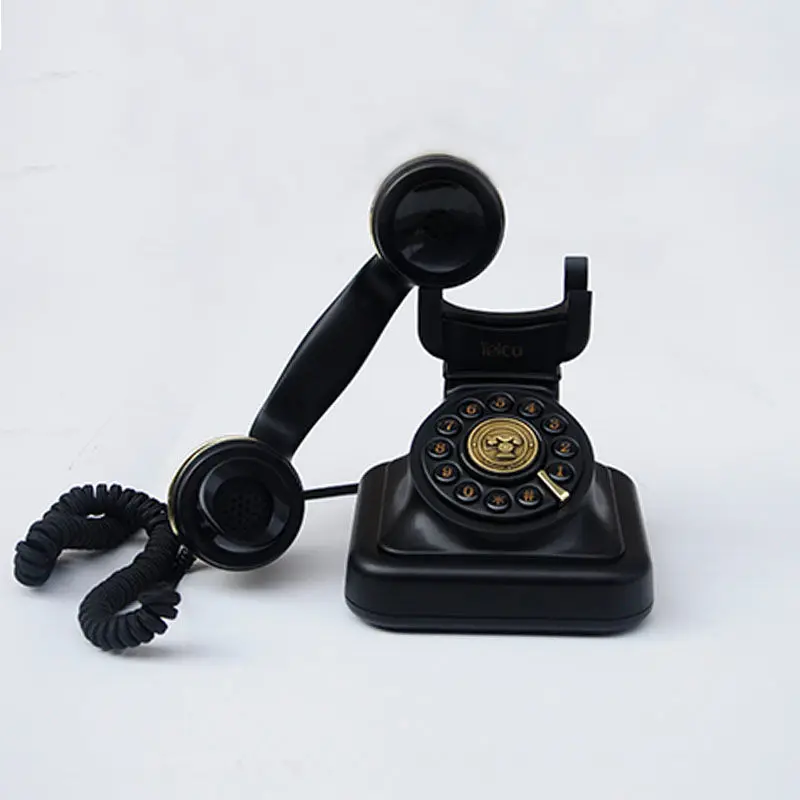 Antyczny telefon Telefon ślubny Wiadomość Vintage Wiadomość Książka Spowiedź voicemail Nagrywanie Vintage Audio Wiadomość Książka