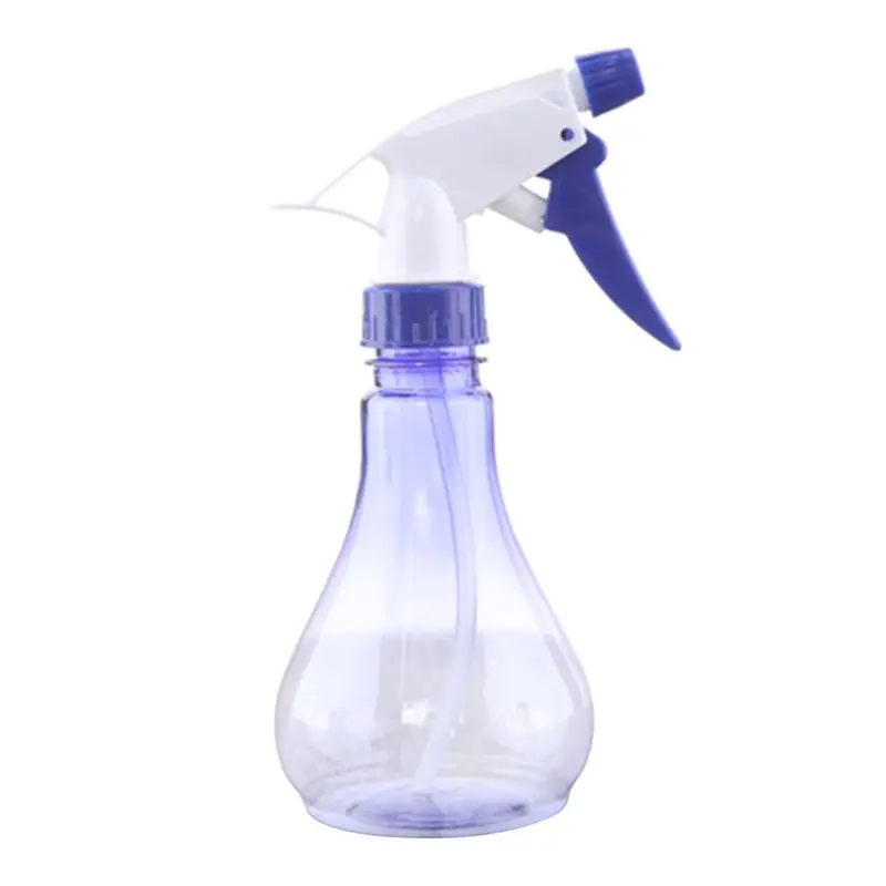 Синий Spray Bottle Sprayer Hand-Pressed Adjustable Plastic Can Gardening Tool For Home Office Plant Watering E65B - Цвет: Синий