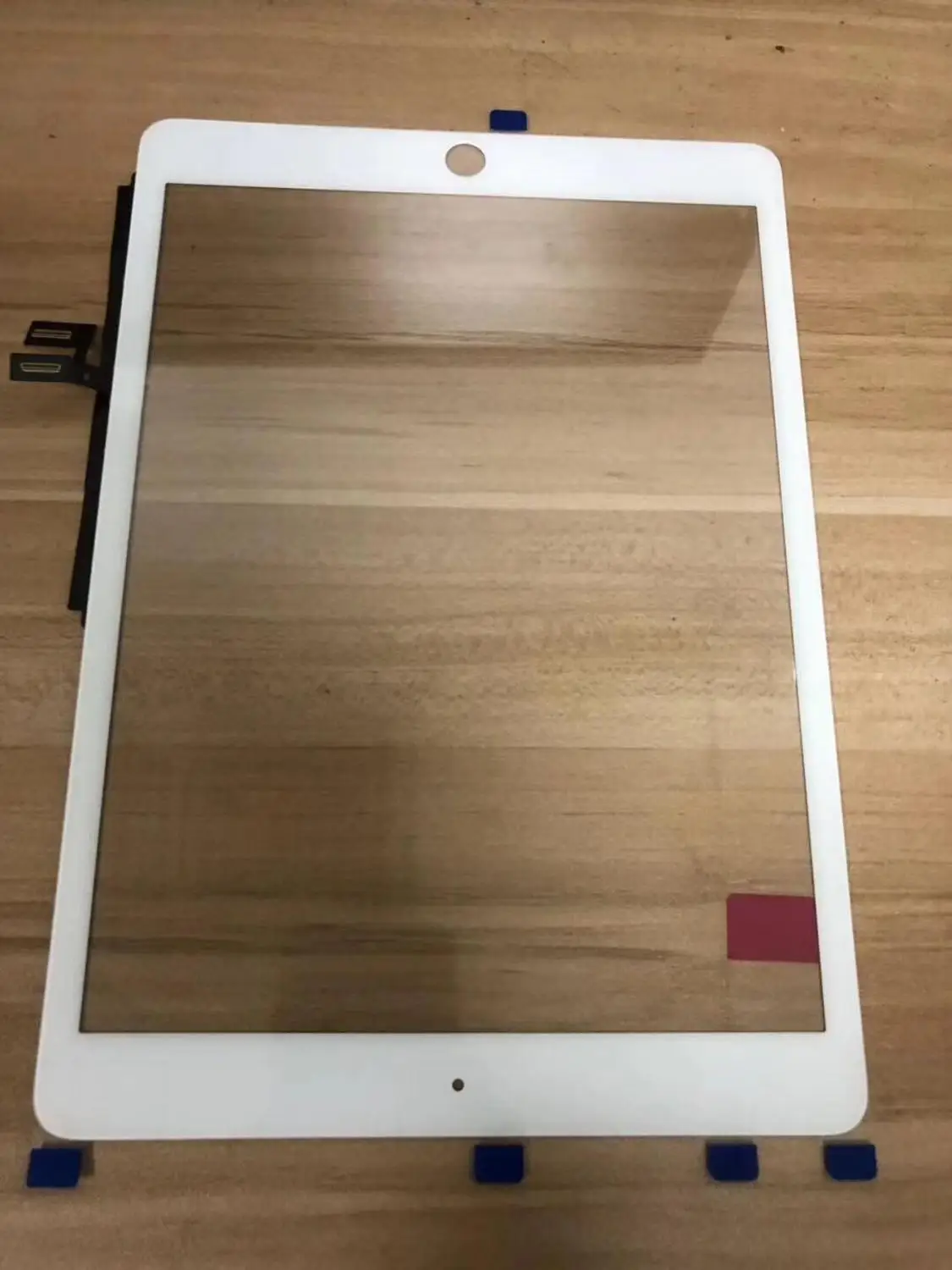 Переднее стекло с сенсорным экраном и наклейкой для iPad 7 10," для iPad Air 1/2 9,7 планшет дигитайзер внешняя ЖК-панель - Цвет: For ipad 9.7 2017