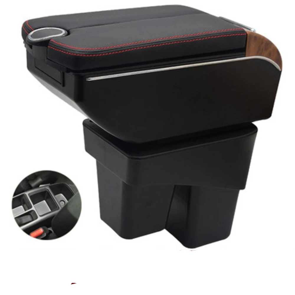 ForHondaFitJazzGK5ArmrestBoxRetrofitPartsCarArmRestCenter