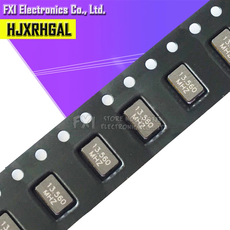 Кварцевый резонатор smd 10 шт. 13 56 МГц 560 20pF 2Pin 5032 м | Электронные компоненты и