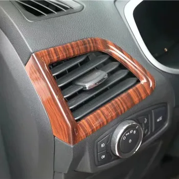 

Imitation Wood Gear Air Outlet Window Switch Copilot Moulding Decorated Frame For Ford Edge 2015 16 17 18 CAA168A
