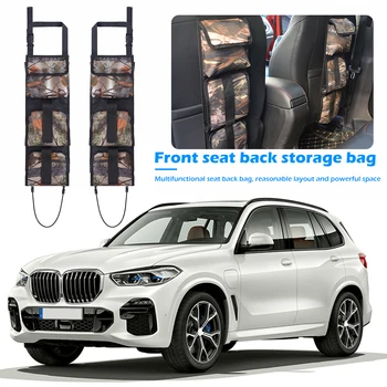 

2pcs Car Back Seat Sling Rack Organizer Portable Camo Gun Ammo Shotgun Storage Belt Holder Rifle Organier Storage Supplies