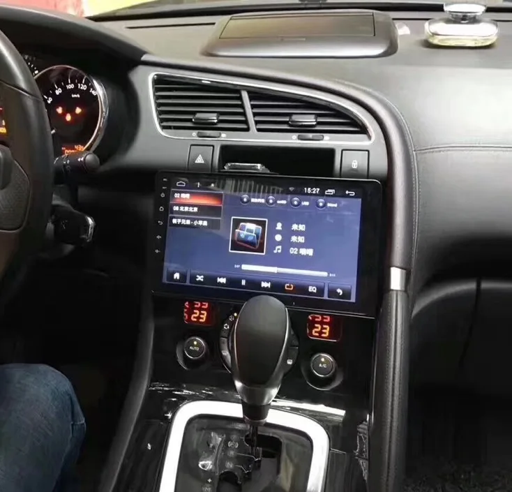 Chogathh Автомобильный мультимедийный плеер android 8,0 Автомобильный gps навигация с ручкой для Citroen C4L управления