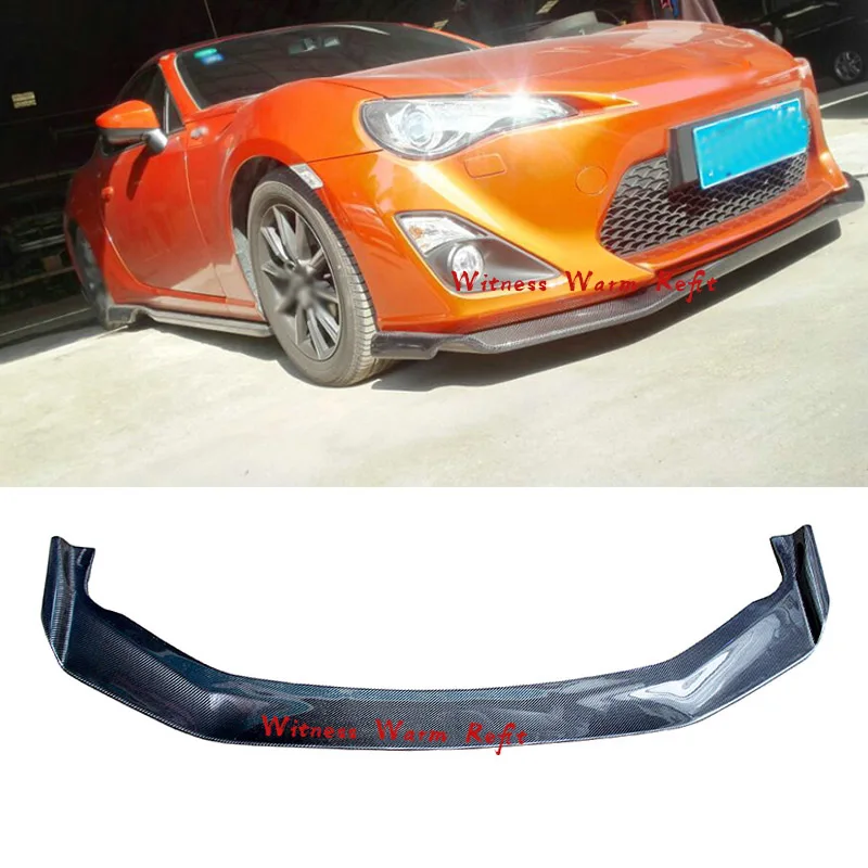 FRP из углеродного волокна передний бампер спойлер Передняя Лопата для toyota GT86 FT86 Subaru BRZ 2013