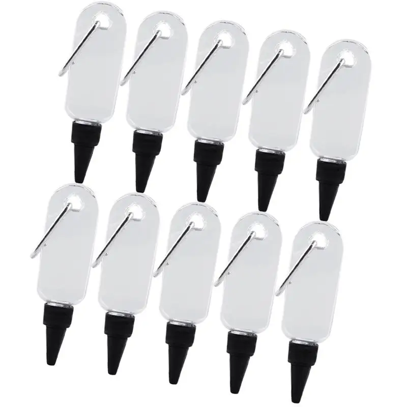 10pcs 30/50ML Empty Hand Sanitizer Bottles With Pointed Mouth Cap Refillable Gel Bottles Lotion Bottles With Hook 10pcs 30/50ML Empty Hand Sanitizer Bottles With Pointed Mouth Cap Refillable Gel Bottles Lotion Bottles With Hook