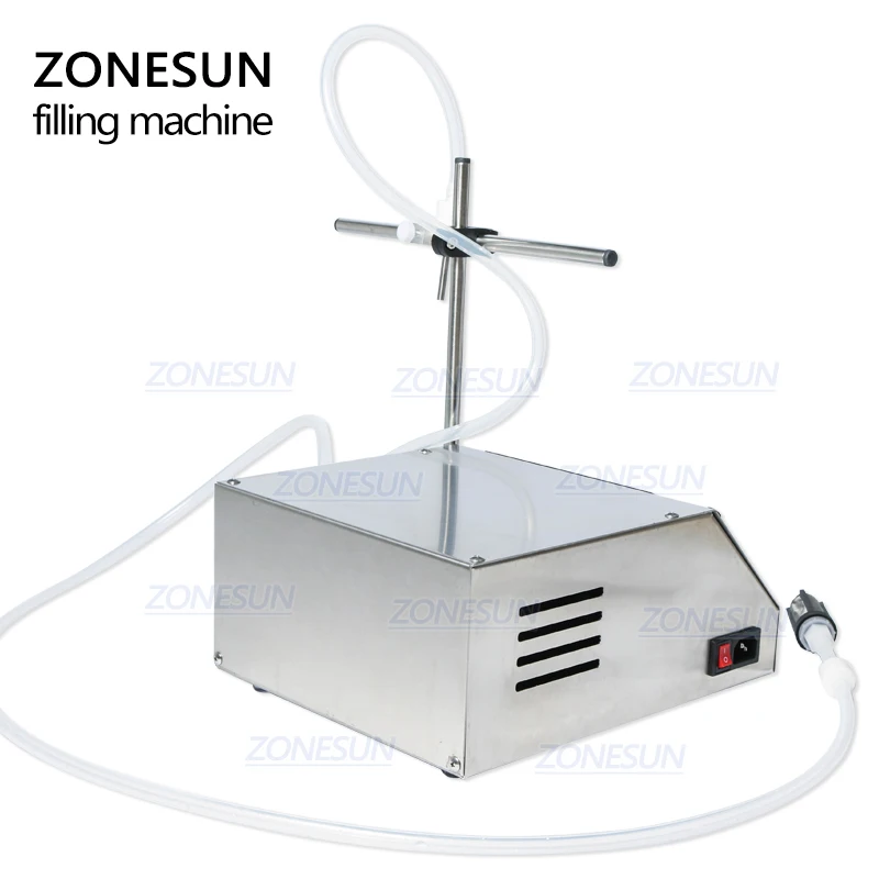 Наполнитель бутылок для воды ZONESUN перистальтический насос настольный флакон