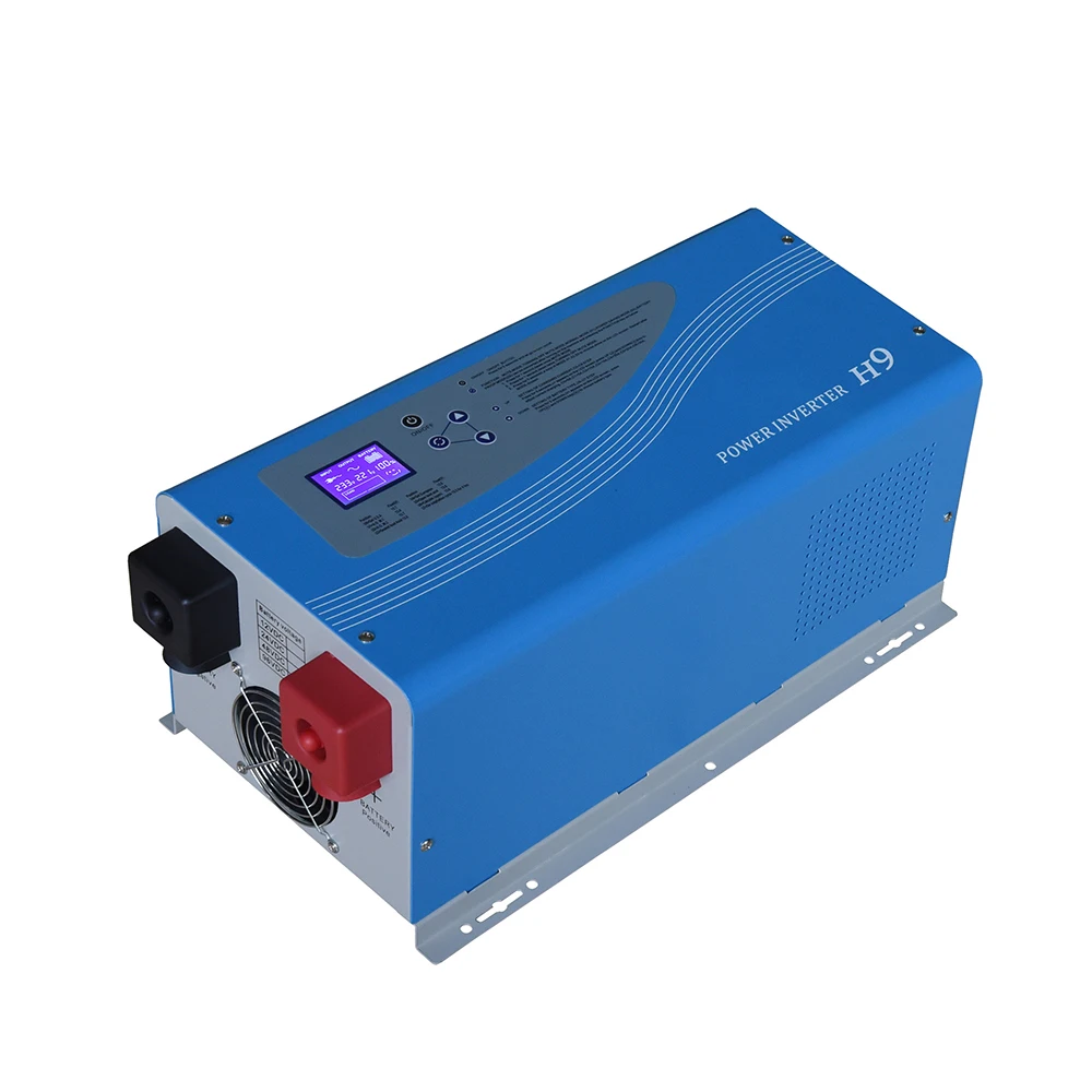 Off Grid 10Kw Inverter Solare Ibrido 48V 220V 10Kw Inverter A Onda Sinusoidale Pura