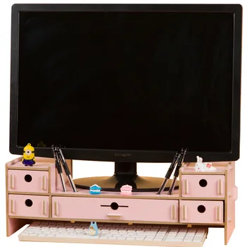 

Creative high quality home bedroom living room office LCD computer display rack iPad mobile phone storage table