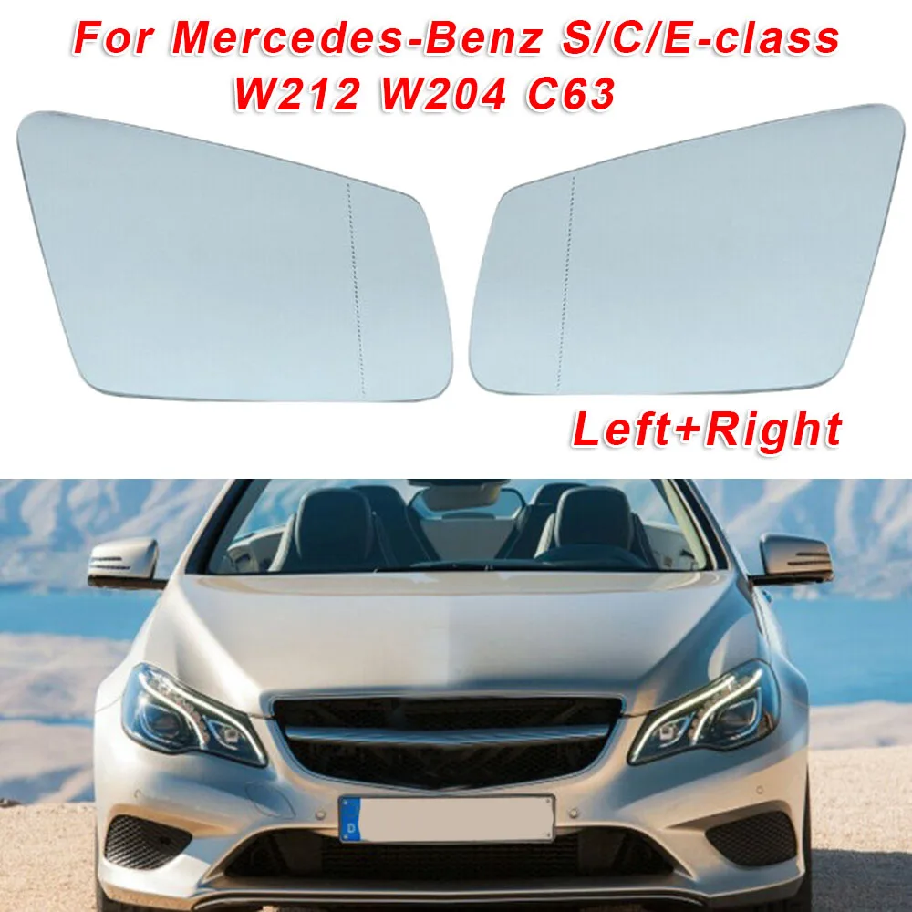 1 пара заднего стекла обогреватель крыло зеркало для Mercedes-Benz S C E класс W212 W204