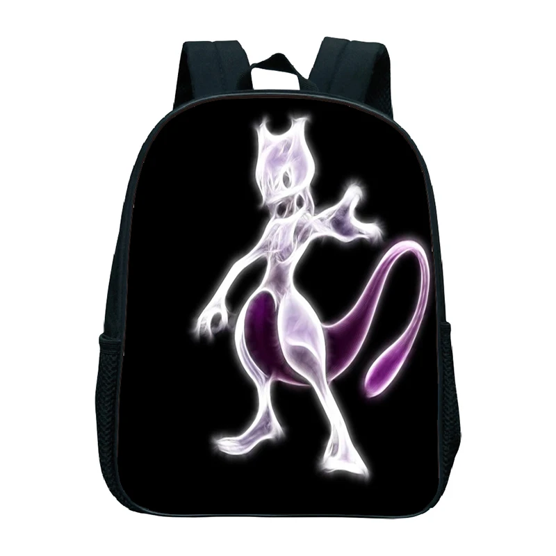 8 Покемон Мини Книга Mochilas Gengar Mewtwo Дети сумка для начальной школы кавайный Пикачу красивый узор детский сад рюкзак - Цвет: 8