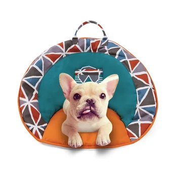 

Hot Professional Folding Pets Puppy Mini Saucer Moon Chair Round Seat Adopt for Soft Durable Canvas 72 * 25 * 50cm / 28 * 10 * 2