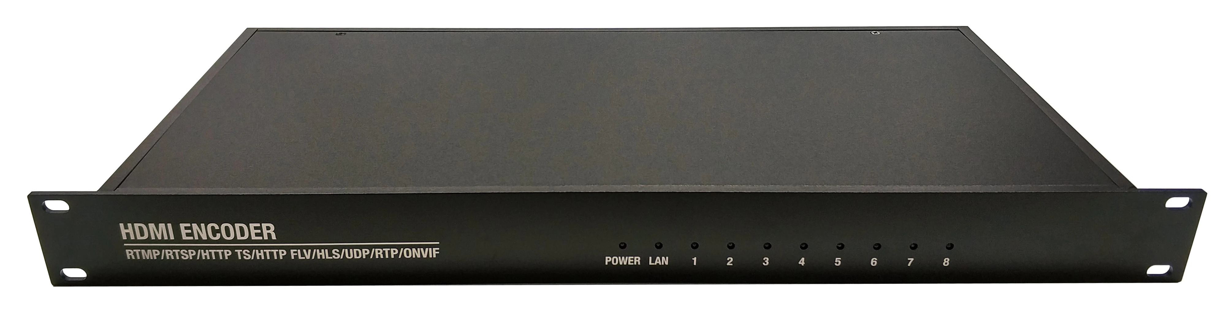 1U Rack 8 Channels H.264 H.265 Hevc HDMI Encoder iptv HDMI To HTTP RTMP HLS UDP Converter H264 IP Video facebook Youtube Encoder
