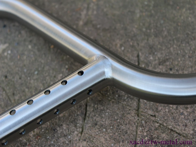 Titanium bmx велосипедов рукоятка custom bmx рукоятка