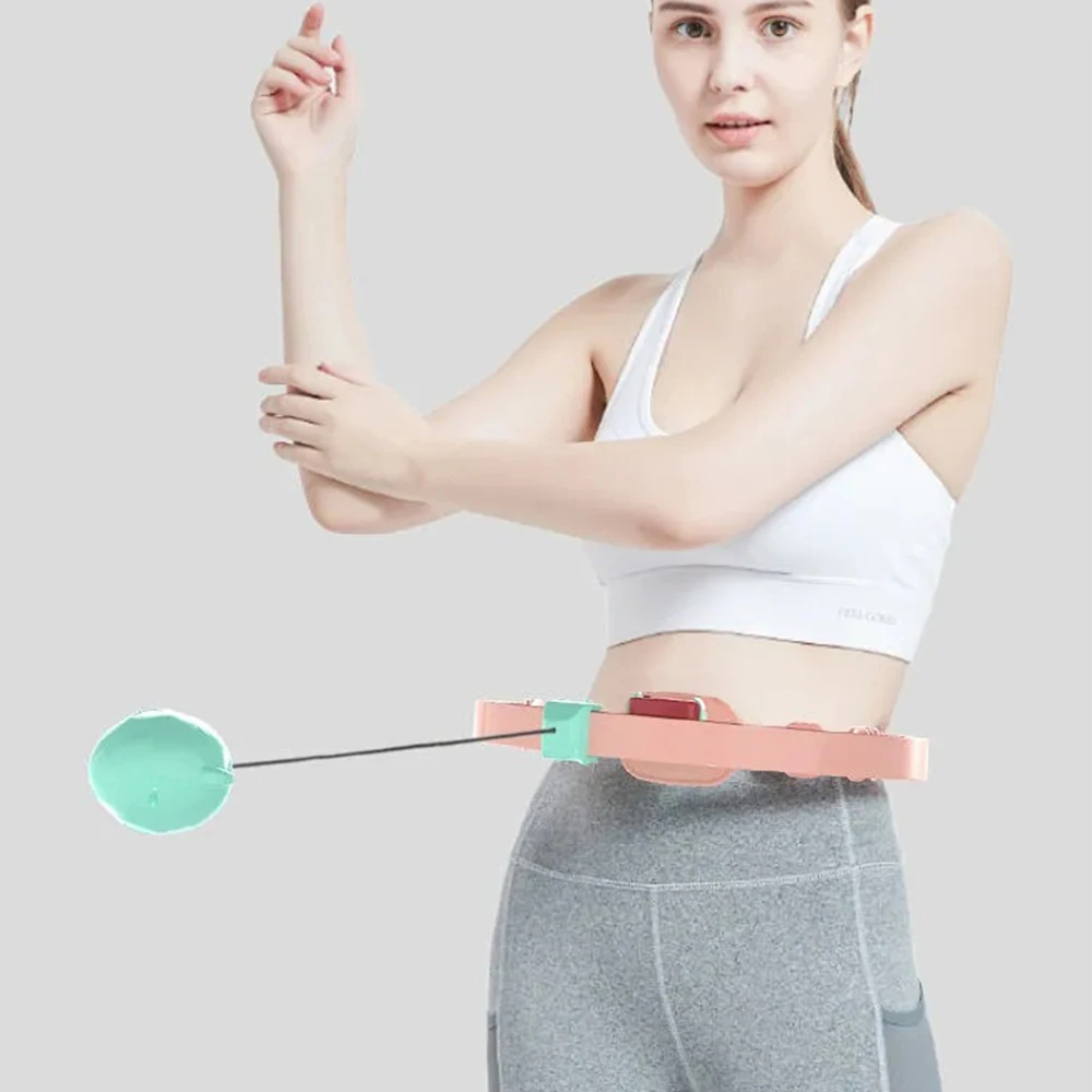 

Home Training Smart Sport Hoop With Detachable Adjustable Auto-Spinning Thin Waist Abdominal Exercise Hoop Fitness Weight Loss