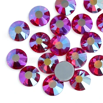 멋진 Lt.Siam AB 핫픽스 크리스탈 스트라스 플랫 백 모조 다이아몬드 핫픽스 스톤, 바느질 웨딩 드레스 반짝이 장식