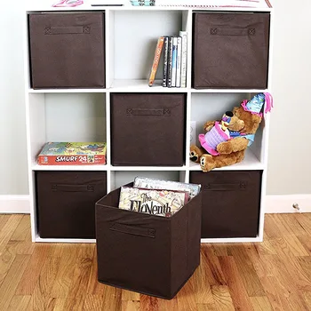 

High Quality Foldable T-shirt Clothing Fabric Storage Box For Home Organizer