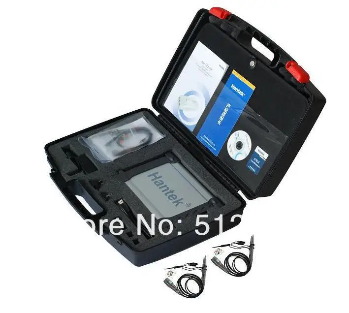 

HANTEK DSO3064 Kit II PC-Base USB 60MHz 4CH 200MS/s Digital Oscilloscope