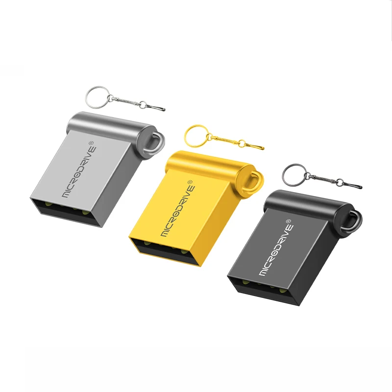 Microdrive мини металлический USB флеш накопитель 8 ГБ 16 32 64 Гб 128 карта памяти U диск