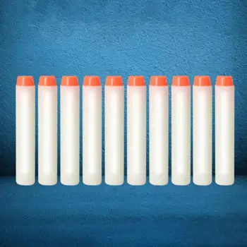 

Fluorescent Darts Durable White EVA 10pcs Round Head Game Shooting Supplies Kids Toy Luminous Bullets Practical Tactical