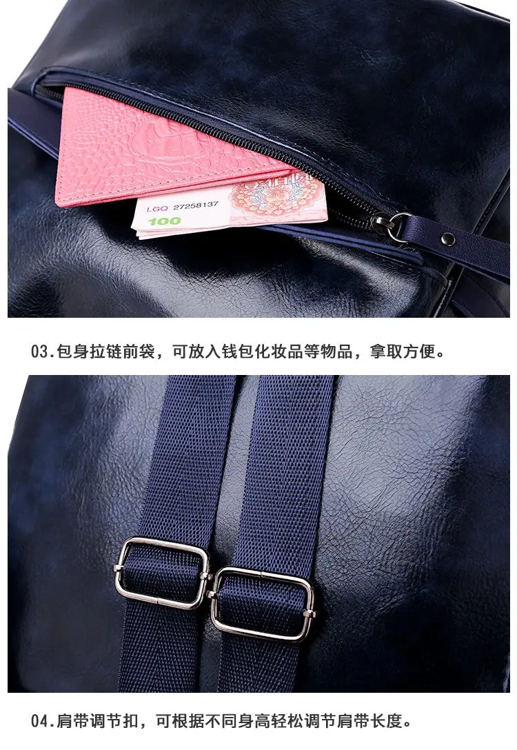 New Style Backpack Dual Purpose Anti-Theft WOMEN'S Bag Manufacturers Wholesale Foreign Trade Export Cross Border for on Behalf o